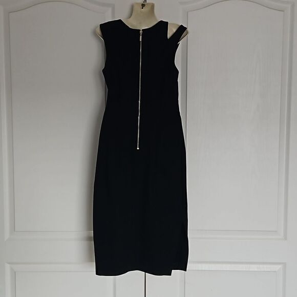 Marciano Ladies Bodycon Cut Out Midi Dress Small Black - Picture 3 of 16